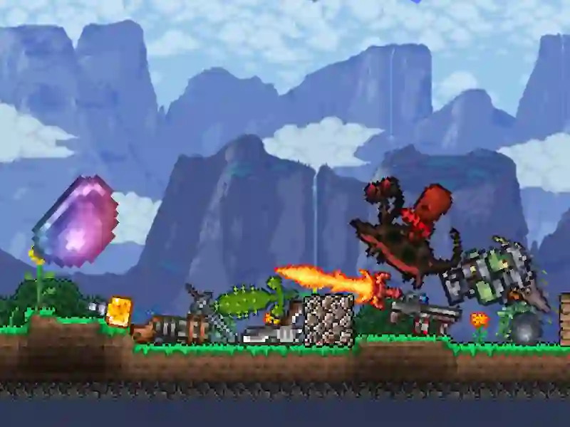 Joc Terraria Playground on-line
