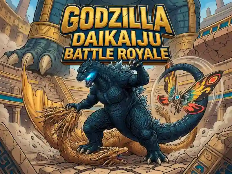 Joc Godzilla Daikaiju Battle Royale on-line