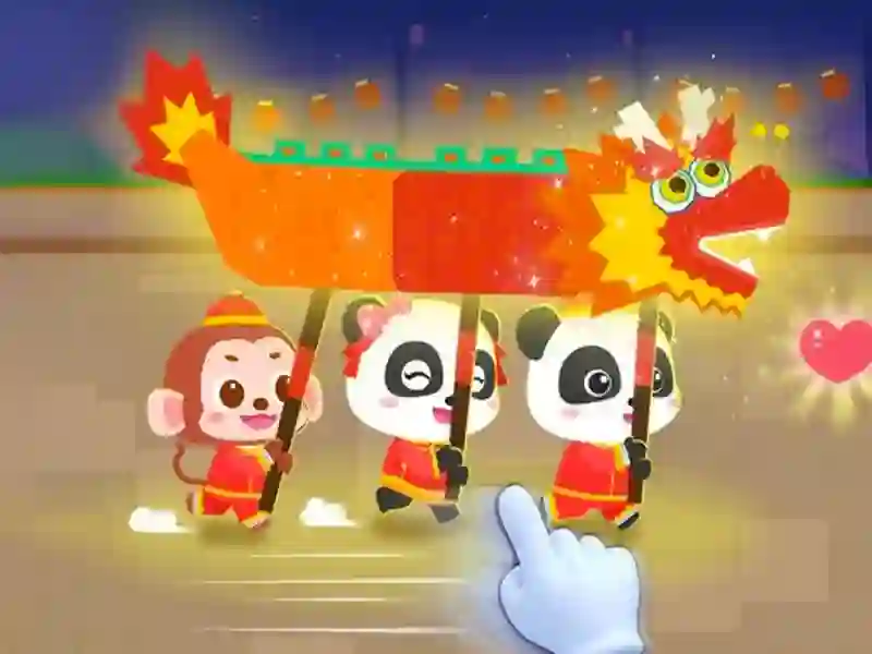 Joc Little Panda Chinese Festival Crafts on-line