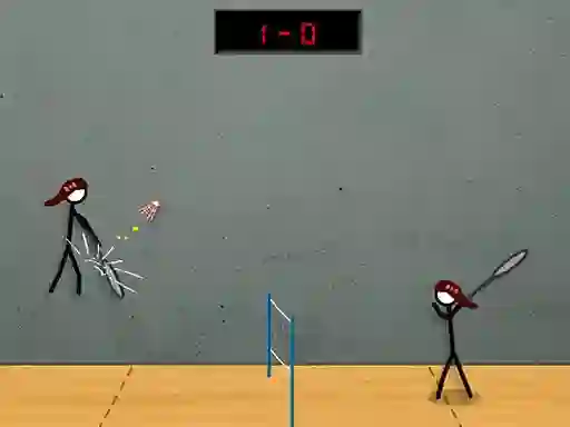 Joc Stick Figure Badminton 2 on-line