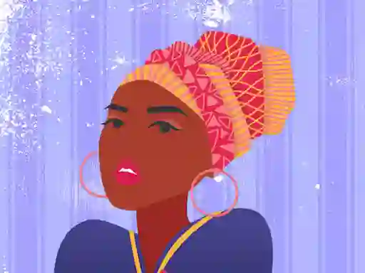Joc African Princess Jigsaw on-line