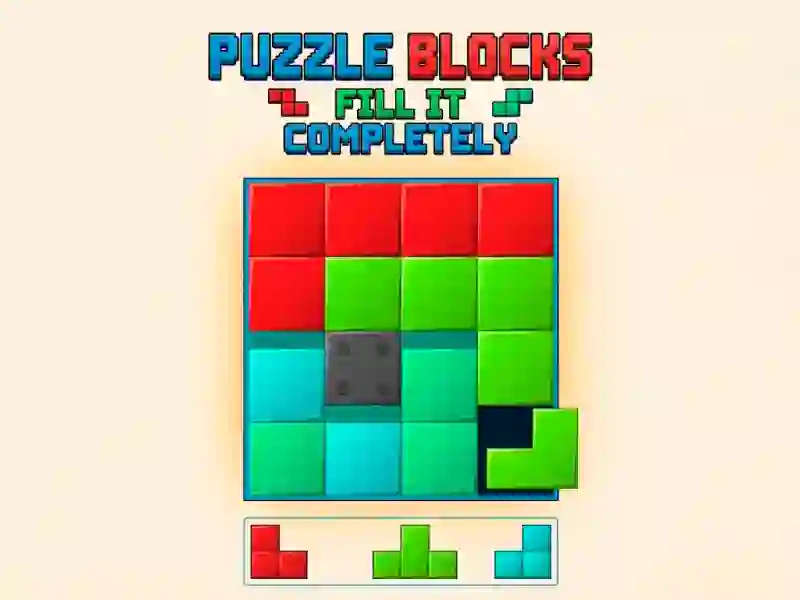 Joc Puzzle Blocks: Fill It Completely on-line
