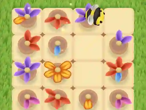 Joc Bloom Sort 2: Bee Puzzle on-line