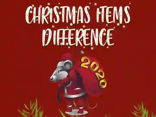 Joc Christmas Items Differences on-line