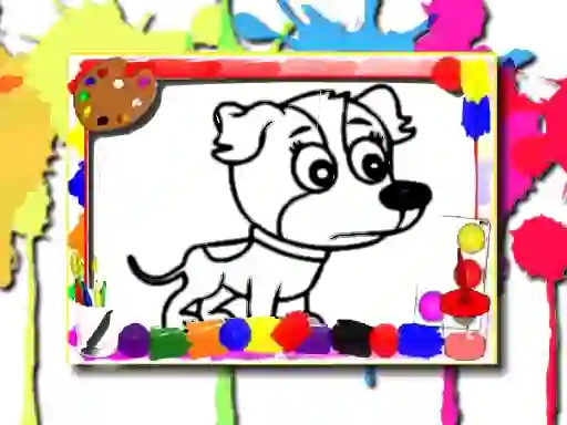 Joc Dogs Coloring Book on-line