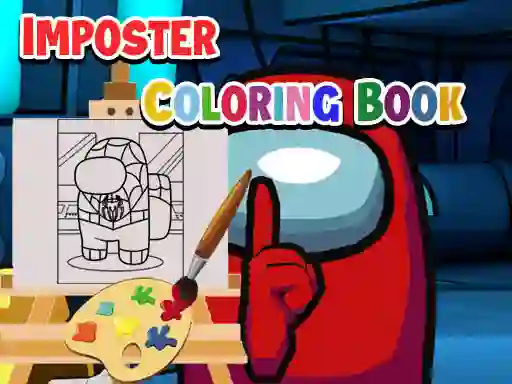 Joc Imposter Coloring Book on-line
