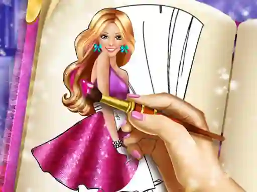 Joc Doll Coloring Book on-line