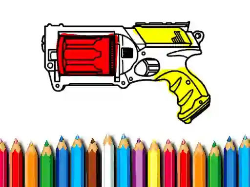 Joc Back To School: Nerf Coloring Book on-line