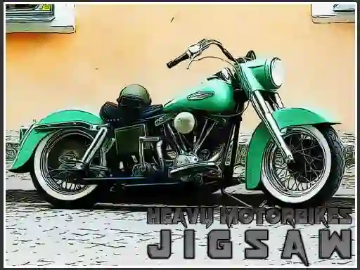 Joc Heavy Motorbikes Jigsaw on-line