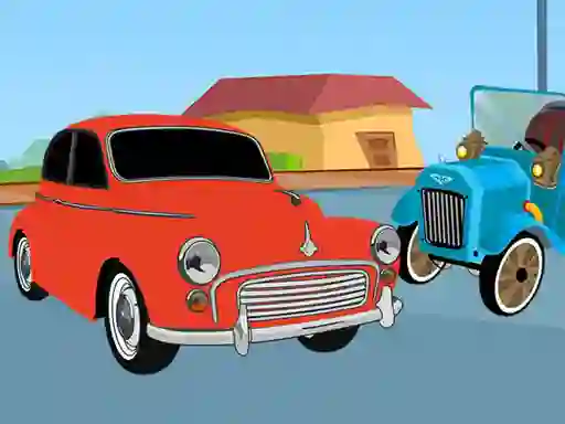 Joc Old Timer Cars Coloring on-line