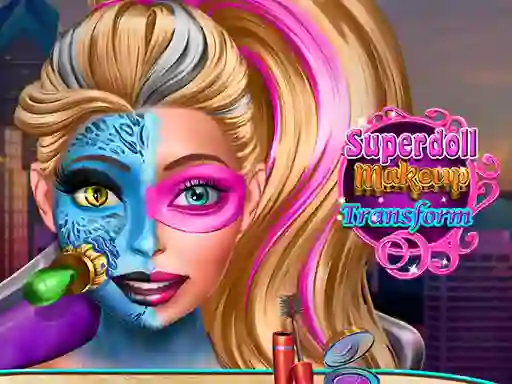 Joc Super Doll Makeup Transform on-line