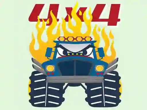 Joc Monster Trucks Coloring Pages on-line
