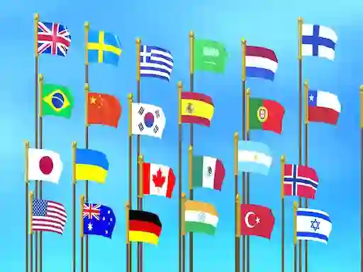 Joc Flag Puzzle Jam: Collect Flags on-line