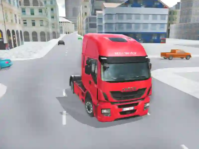 Joc City Driving Truck Simulator 3d on-line