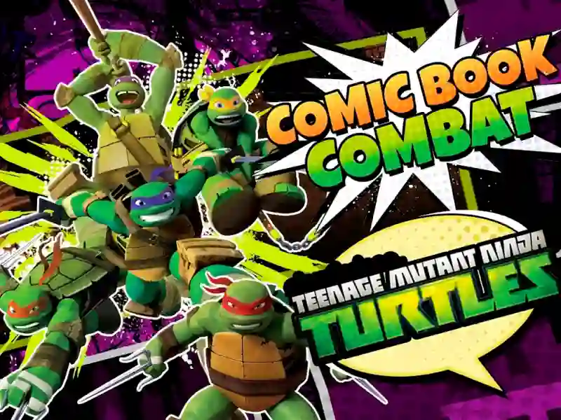 Joc Teenage Mutant Ninja Turtles Comic book Combat on-line