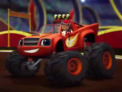 Joc Blaze Monster Trucks Hidden Stars on-line