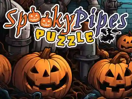 Joc Spooky Pipes Puzzle on-line