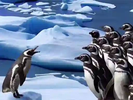 Joc Penguins Slide on-line