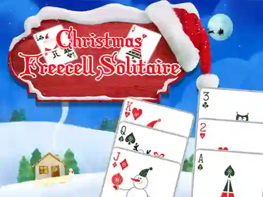 Joc Freecell Christmas Solitaire on-line