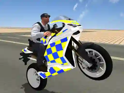 Joc Super Stunt Police Bike Simulator 3D on-line