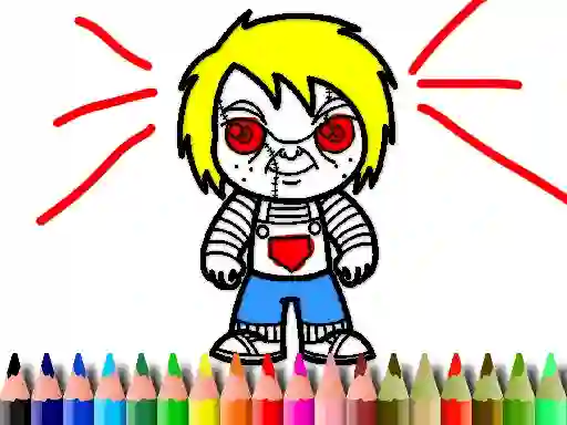 Joc Scary Boy Coloring Book on-line