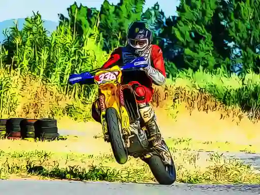 Joc One Wheel Bike Riding on-line