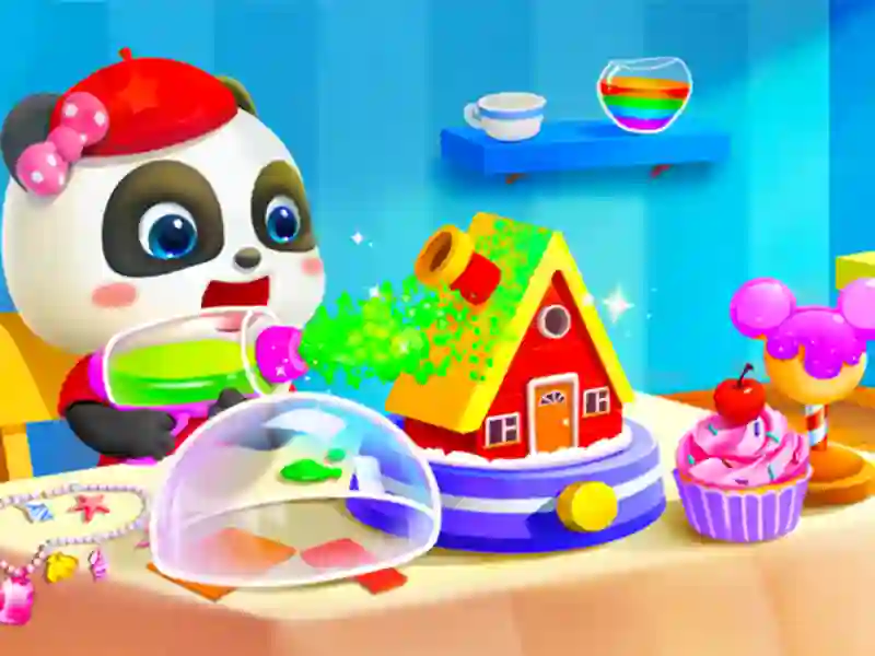 Joc Baby Panda Kids Crafts DIY on-line