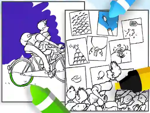 Joc Coloring Mees Kees on-line