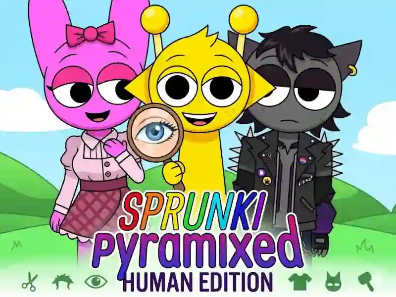 Joc Sprunki Pyramixed: Human Edition on-line