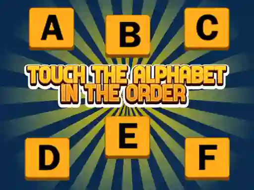 Joc Touch The Alphabet In The Oder on-line