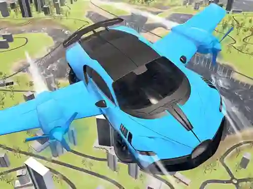 Joc Real Sports Flying Car 3d on-line