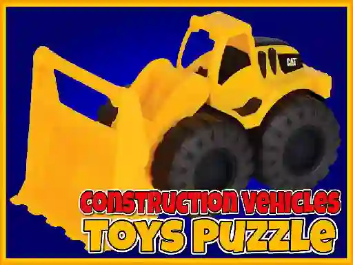 Joc Construction Vehicles Toys Puzzle on-line
