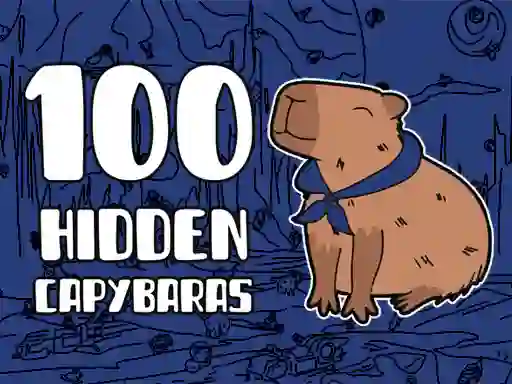 Joc 100 Hidden Capybaras on-line