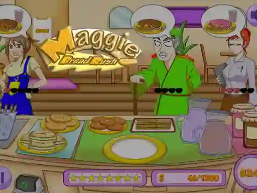 Joc Maggie Bread Rush on-line