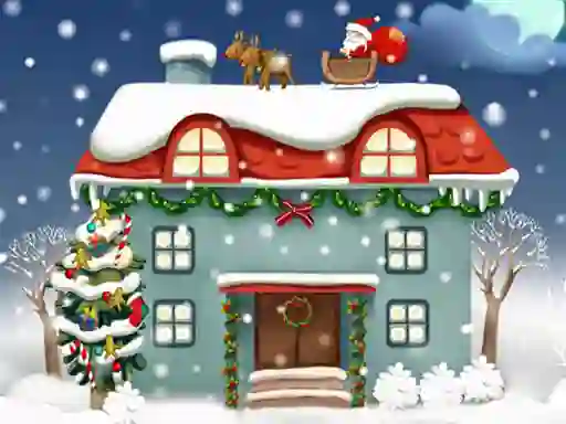 Joc Christmas Rooms Differences on-line