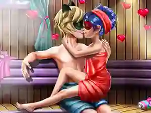 Joc Dotted Girl Sauna Flirting on-line