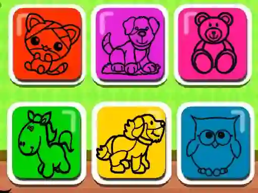 Joc Easy Kids Coloring Game on-line