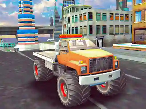 Joc Monster Truck Stunts Free Jeep Racing on-line