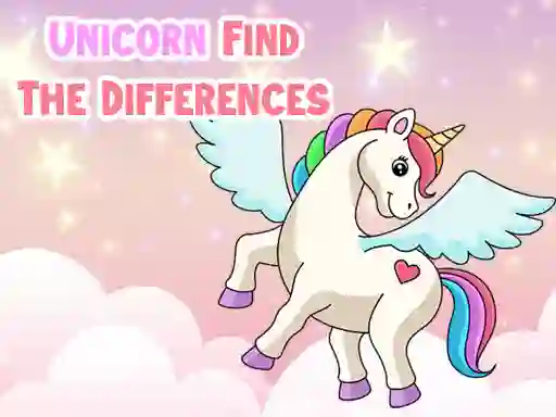 Joc Unicorn Find The Differences on-line