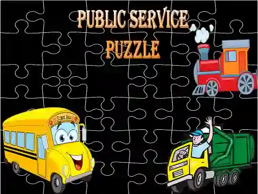 Joc Public Service Puzzle on-line