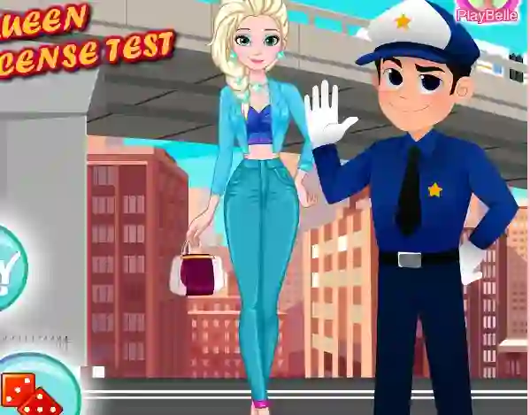 Joc Ice Queen Driver License Test on-line