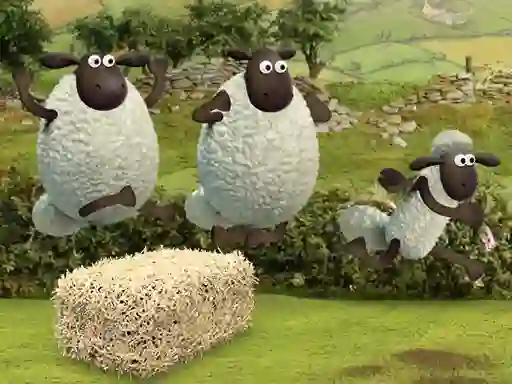 Joc Shaun the Sheep Alien Athletics on-line