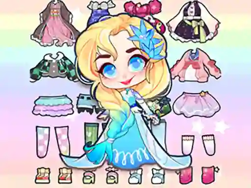 Joc Hair Doll Dress Up World on-line