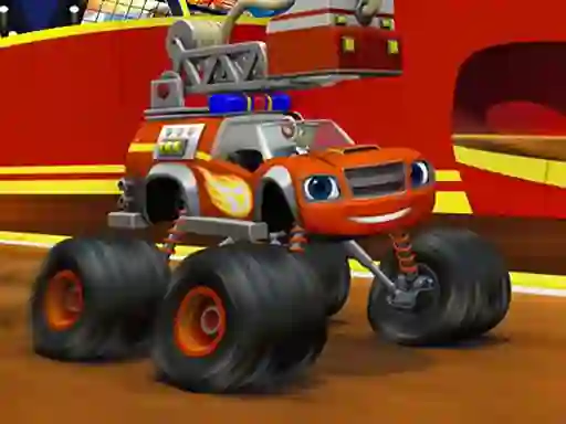 Joc Blaze and the Monster Machines Jigsaw on-line