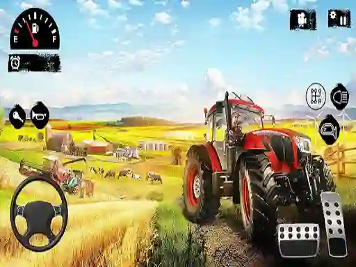 Joc Offroad Tractor Farmer Simulator 2022: Cargo Drive on-line