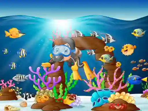 Joc Water Dive 2D: Underwater Survival on-line