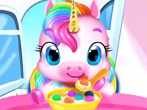 Joc Magical Unicorn Pet Care on-line