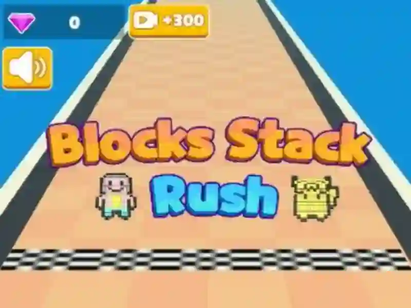Joc Blocks Stack Rush on-line