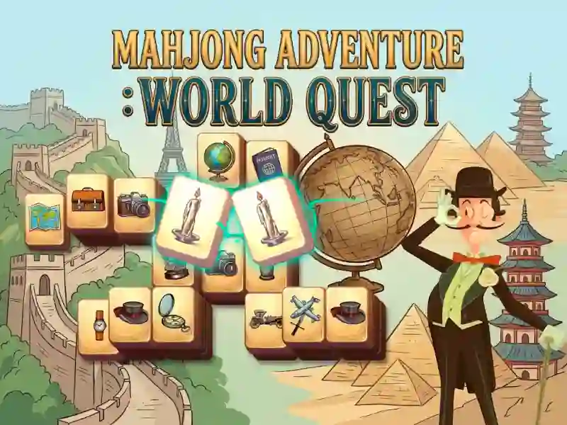 Joc Mahjong Adventure: World Quest on-line