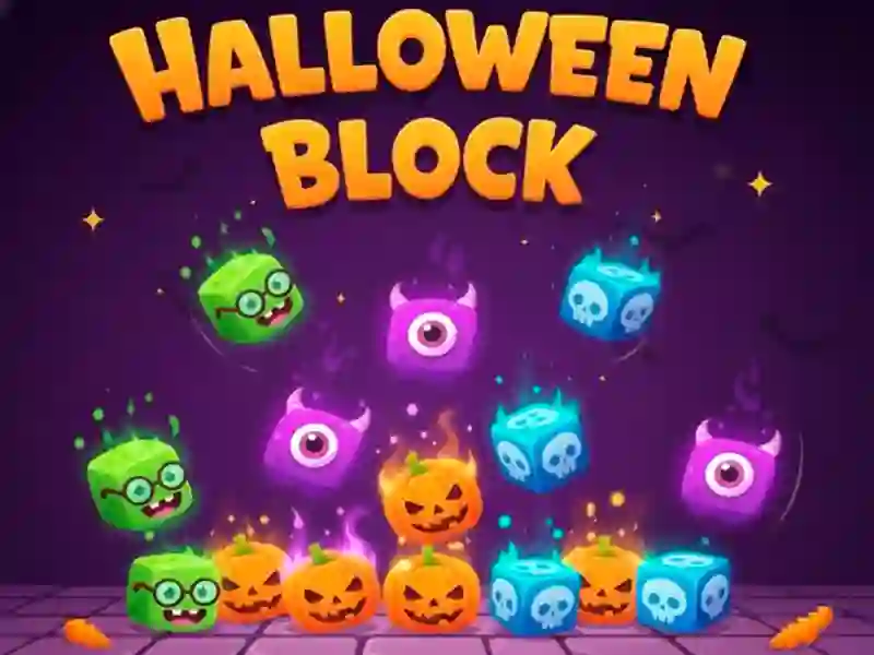 Joc Halloween Block on-line
